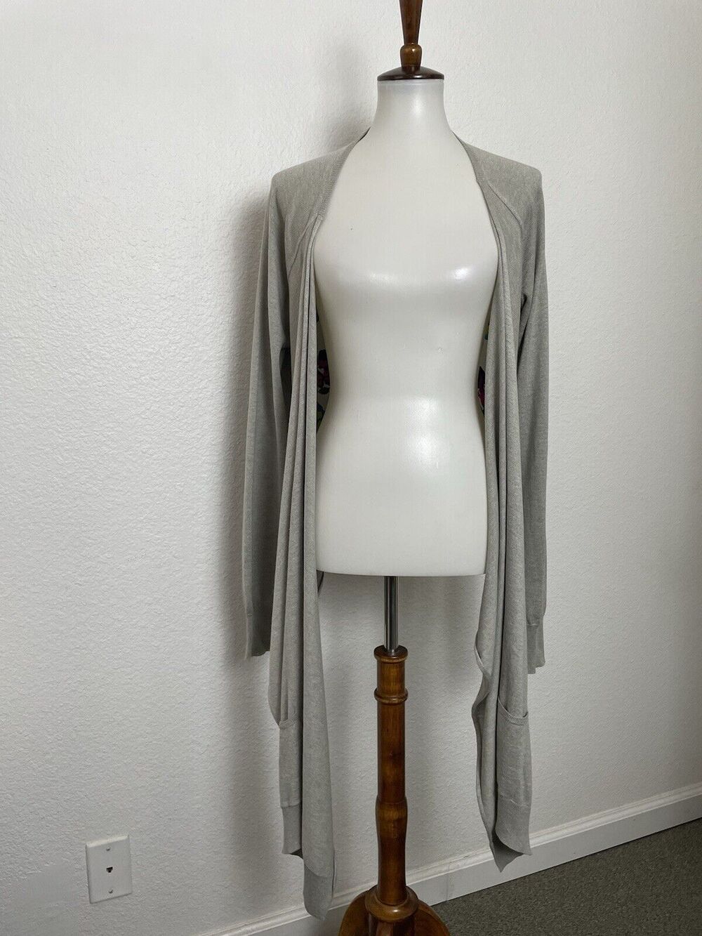 Ted Baker London Sweater Cardigan Sweater Floral Back Silk Angora